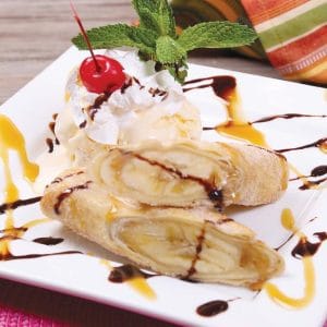 Banana Chimichanga