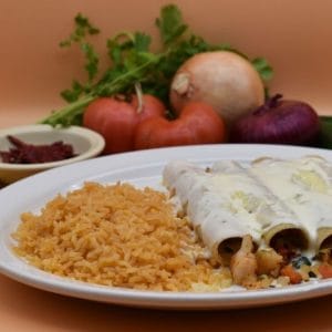 Shrimp Enchiladas