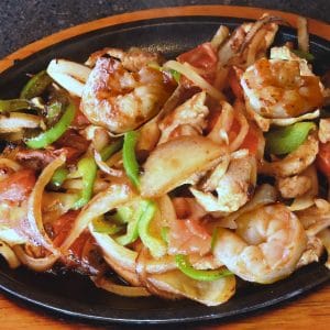 Classic Fajitas Chicken and Shrimp