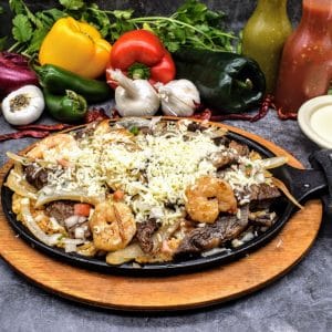 Steak & Shrimp Fundido